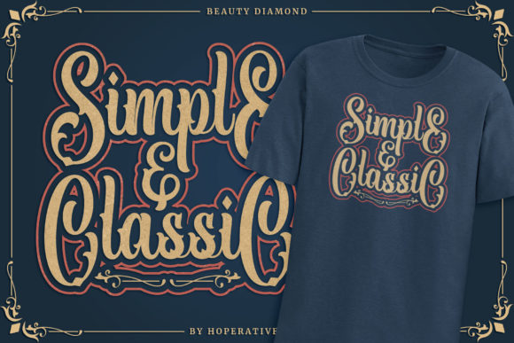 Beauty Diamond Font - Preview 4