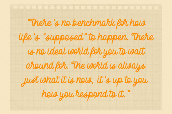 Cherytos Script Font - Preview 1