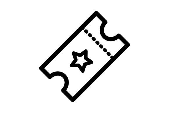 Ticket Icon Template