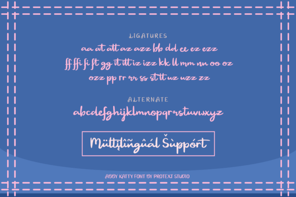 Abby Katty Font - Preview 5
