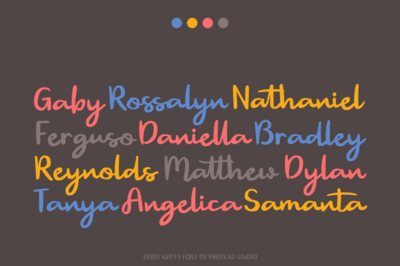 Abby Katty Font - Preview 6