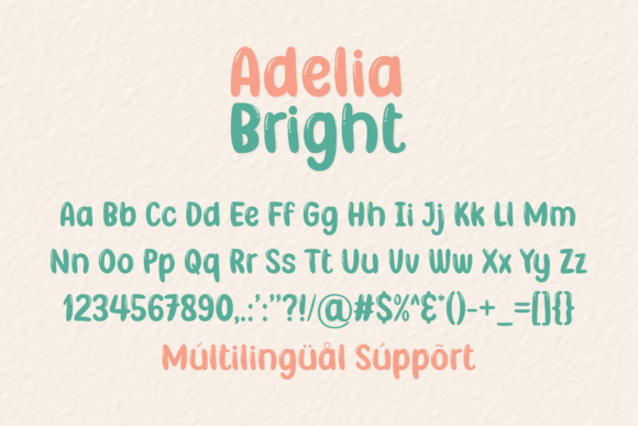Adelia Bright Font - Preview 3