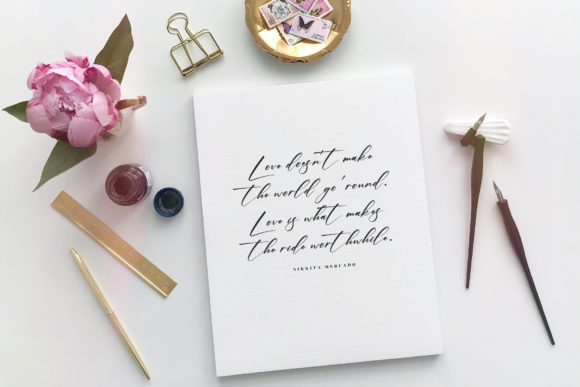 Bellandra Dessert Font PNG with transparent background - Preview 3