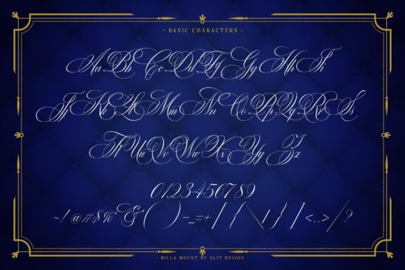 Billa Mount Font - Preview 5