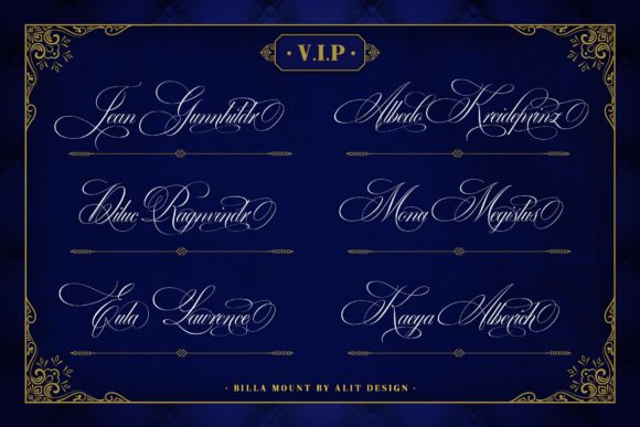 Billa Mount Font - Preview 6