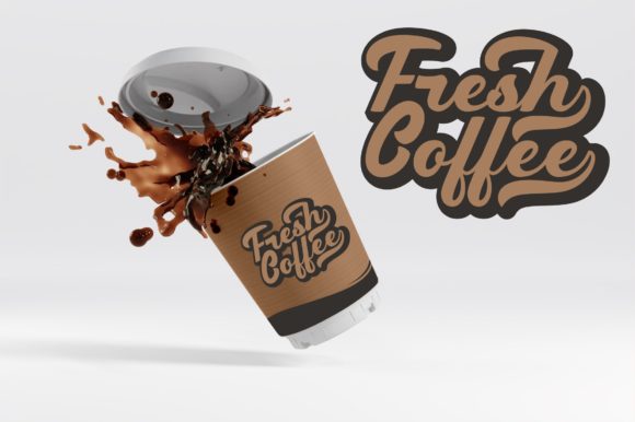 Black Coffee Font - Preview 1