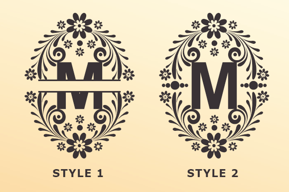 Bonita Monogram Font - Preview 3