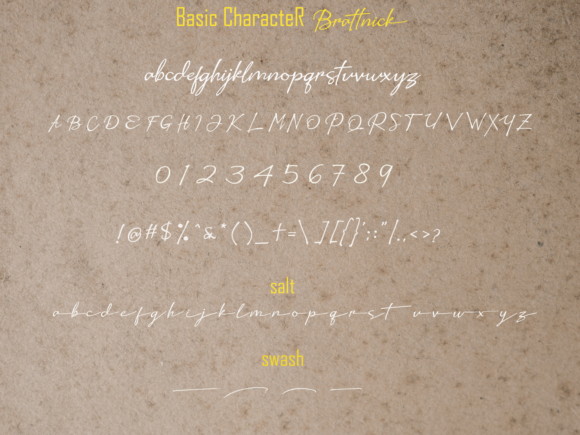 Brattnick Font - Preview 2