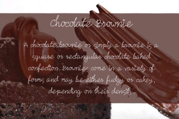 Brownie Font - Preview 2