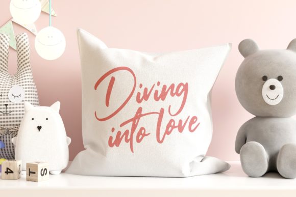 Dancinglove Font PNG with transparent background - Preview 4