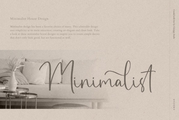 Evossry Font - Preview 1