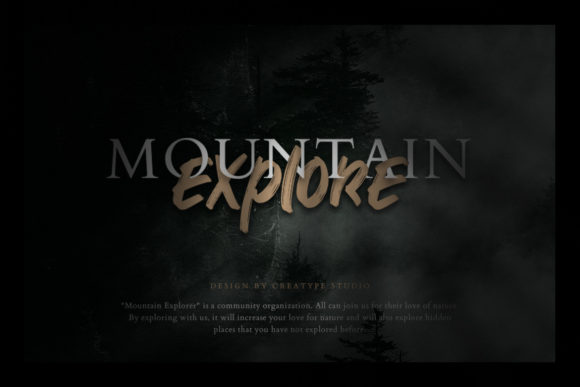 Forester Font - Preview 2