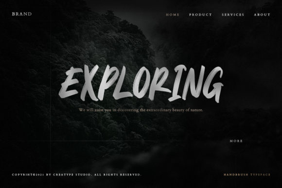 Forester Font - Preview 3