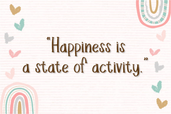 Happiness Font - Preview 3