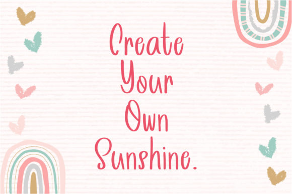 Happiness Font - Preview 6