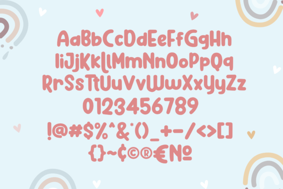 Kidsfest Font PNG with transparent background - Preview 1