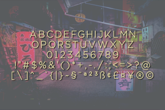 Leopark Font PNG with transparent background - Preview 1