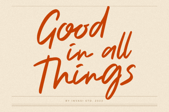 Natureal Script Font PNG with transparent background - Preview 1