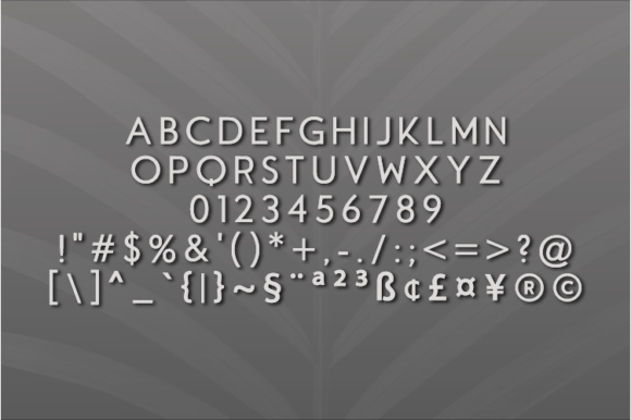 Nermon Font PNG with transparent background - Preview 1