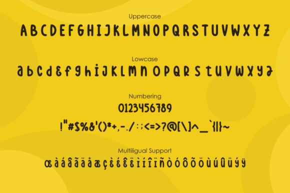 Qorints Font PNG with transparent background - Preview 4