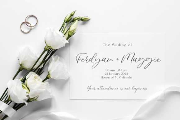 Romeyline Font PNG with transparent background - Preview 4