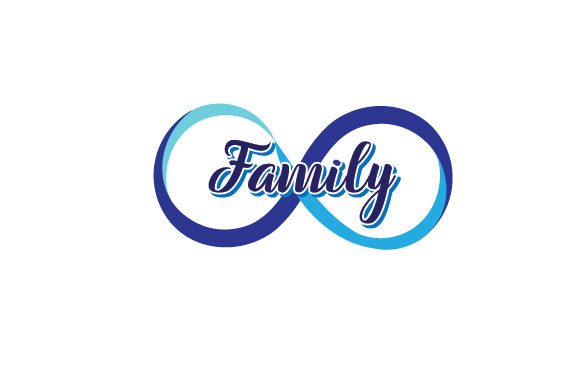 Infinite Family Family SVG | Family Tree SVG & Family Quotes Crafts - Creative Fabrica