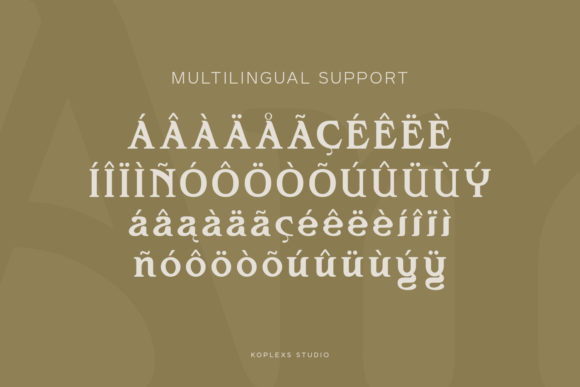 Amoveno Font - Preview 3