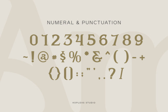 Amoveno Font - Preview 4