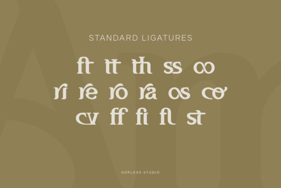 Amoveno Font - Preview 5