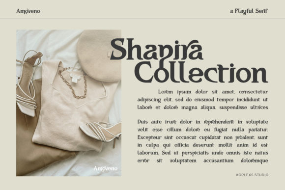 Amoveno Font - Preview 6