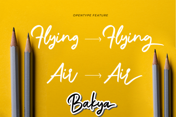 Bakya Font - Preview 1