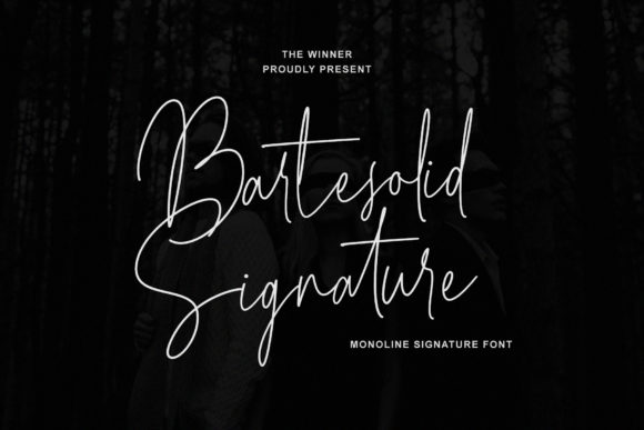 Bartesolid Font - Preview 1