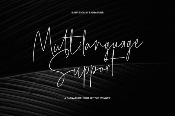 Bartesolid Font - Preview 3
