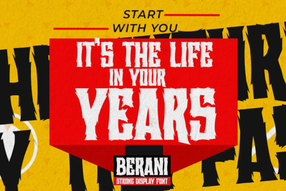 Berani Font - Preview 1