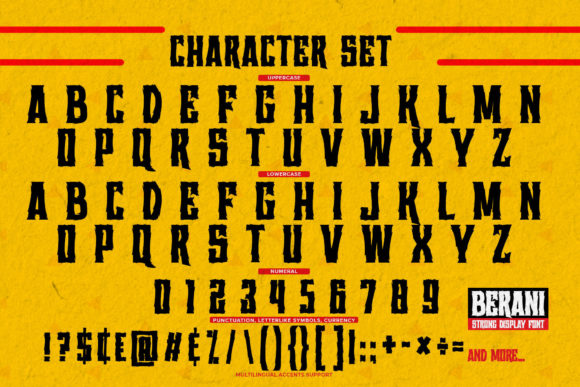 Berani Font - Preview 6
