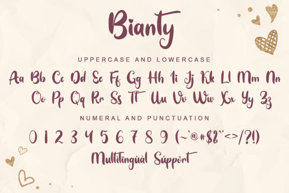 Bianty Font - Preview 4