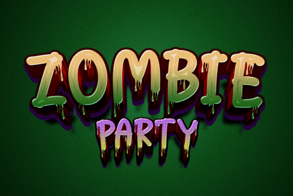 Blood Forest Font - Preview 1