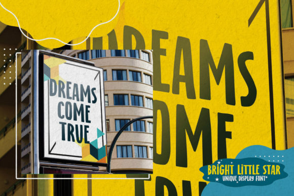 Bright Little Star Font - Preview 1