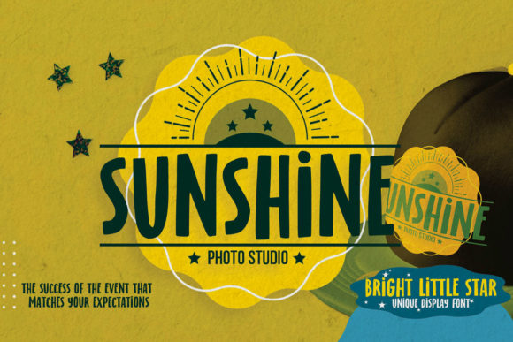 Bright Little Star Font - Preview 2