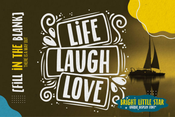 Bright Little Star Font - Preview 4
