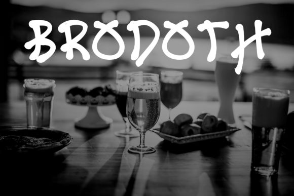 Brodoth Font - Preview 1
