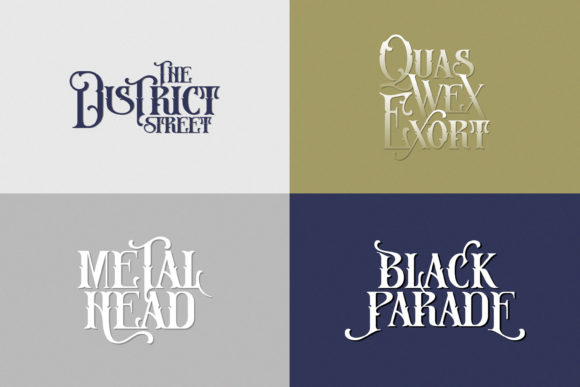 Brometalic Font - Preview 2