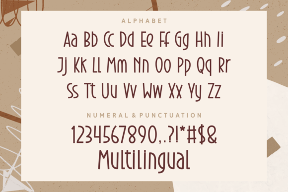Brown Latte Font - Preview 4