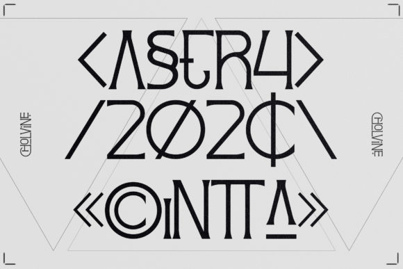 Cholvine Font - Preview 6