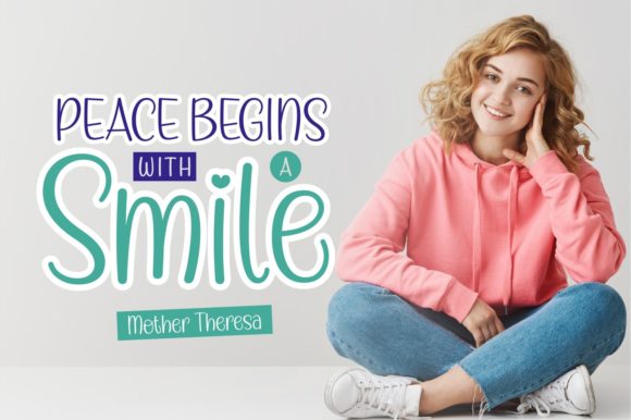 Comfy Sunshine Font - Preview 2