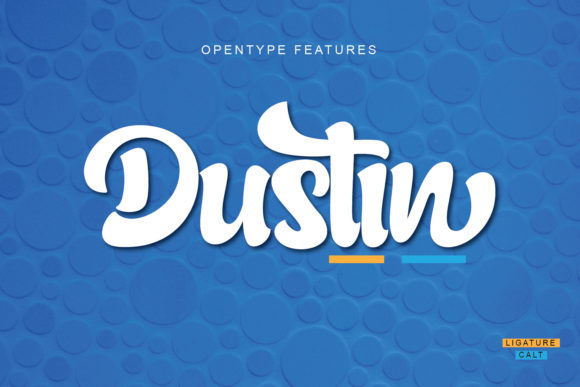 Dustin Hunk Font - Preview 6