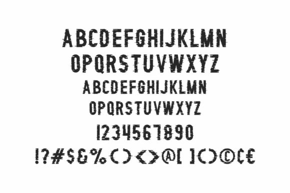 Glitching Font - Preview 3