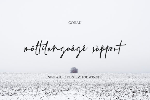 Gojiau Font - Preview 1