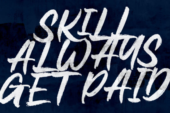 Grind Slide Font PNG with transparent background - Preview 2