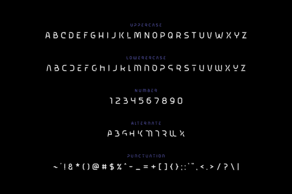 Hebring Font - Preview 2
